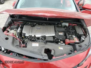 2017 Toyota Prius Plus with VIN JTDKARFPXH3064037, listed as a Copart auction lot 60490325 with 75,156 mi miles and Salvage title. Bid and sale history available at DreamBid. Image 12.