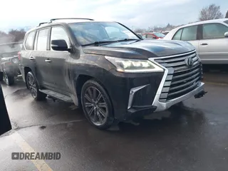 2017 Lexus LX with VIN JTJHY7AXXH4223325, listed as a IAAI auction lot 41692804 with 120,327 mi miles. Bid and sale history available at carsss.com. Image 1.