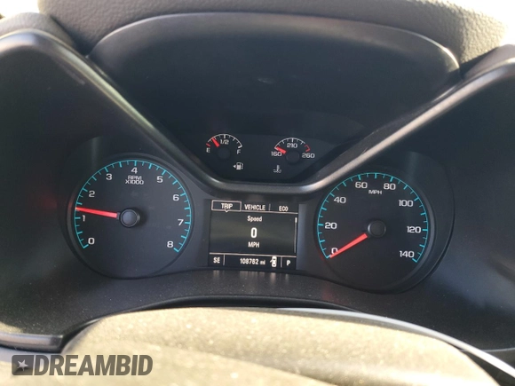 2018 Chevrolet Colorado 4WD Work Truck with VIN 1GCHTBEA8J1118588, listed as a Copart auction lot 80046004 with 108,762 mi miles and Salvage title. Bid and sale history available at DreamBid. Image 9.