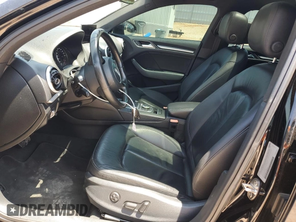 2016 Audi A3 1.8T Premium with VIN WAUA7GFF1G1042151, listed as a Copart auction lot 55605054 with 96,160 mi miles and Salvage Title. Bid and sale history available at carsss.com. Image 7.