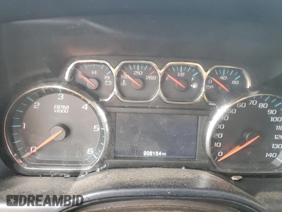2015 Chevrolet Silverado 1500 LTZ with VIN 1GCUKSEC9FF204232, listed as a Copart auction lot 79677164 with 208,154 mi miles and Salvage Title. Bid and sale history available at carsss.com. Image 9.