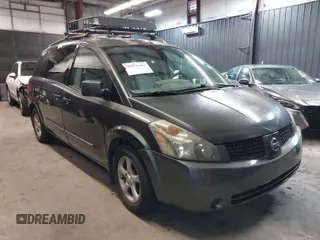 2004 Nissan Quest S with VIN 5N1BV28UX4N353525, listed as a IAAI auction lot 39576363 with 110,784 mi miles. Bid and sale history available at carsss.com. Image 1.