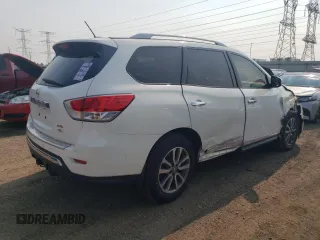 2014 Nissan Pathfinder S with VIN 5N1AR2MM2EC659072, listed as a Copart auction lot 60507775 with 189,292 mi miles and Salvage title. Bid and sale history available at DreamBid. Image 3.