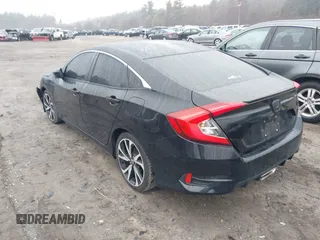 2019 Honda Civic Sport with VIN 2HGFC2F86KH566920, listed as a IAAI auction lot 41838032 with 58,917 mi miles and . Bid and sale history available at DreamBid. Image 3.