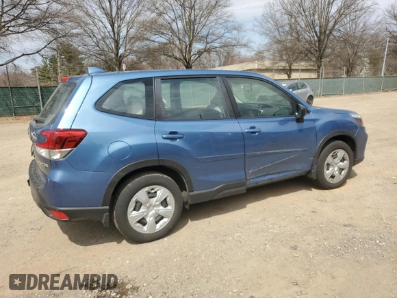 2021 Subaru Forester with VIN JF2SKAAC7MH550256, listed as a Copart auction lot 51147435 with 45,045 mi miles and Salvage title. Bid and sale history available at DreamBid. Image 3.