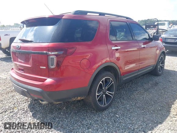 2013 Ford Explorer Sport with VIN 1FM5K8GT7DGB29621, listed as a IAAI auction lot 42308463 with 179,835 mi miles and . Bid and sale history available at DreamBid. Image 4.