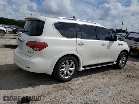 2013 Infiniti QX56 with VIN JN8AZ2NE5D9042020, listed as a Copart auction lot 69930274 with 194,258 mi miles and Salvage Title. Bid and sale history available at carsss.com. Image 3.