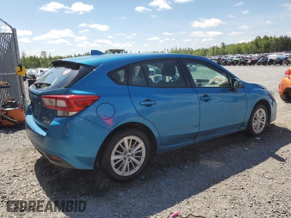 2017 Subaru Impreza with VIN 4S3GTAE66H3747590, listed as a Copart auction lot 59038944 with 281,925 mi miles and Salvage title. Bid and sale history available at DreamBid. Image 3.