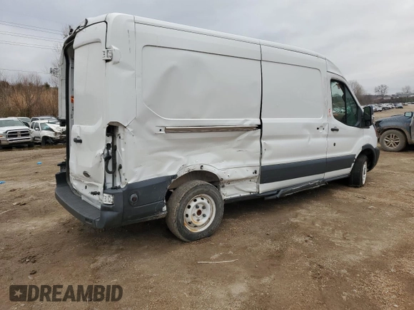 2018 Ford Transit с VIN 1FTYE2CM8JKB52614, выставлен на аукционе Copart как лот 84017114 с пробегом 32 346 миль миль и Чистый • Clean title. История ставок и продаж доступна на DreamBid. Изображение 3.