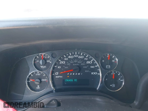 2015 Chevrolet Express Cargo with VIN 1GCWGFCF6F1261368, listed as a IAAI auction lot 42158324 with 196,406 mi miles. Bid and sale history available at carsss.com. Image 7.