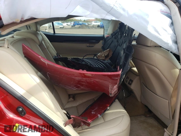 2014 Lexus ES 350 with VIN JTHBK1GG8E2095042, listed as a Copart auction lot 54359585 with 0 mi miles and Salvage Title. Bid and sale history available at carsss.com. Image 10.