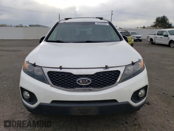 2013 Kia Sorento EX with VIN 5XYKUCA62DG406430, listed as a Copart auction lot 49768465 with 106,438 mi miles and Salvage Title. Bid and sale history available at carsss.com. Image 5.