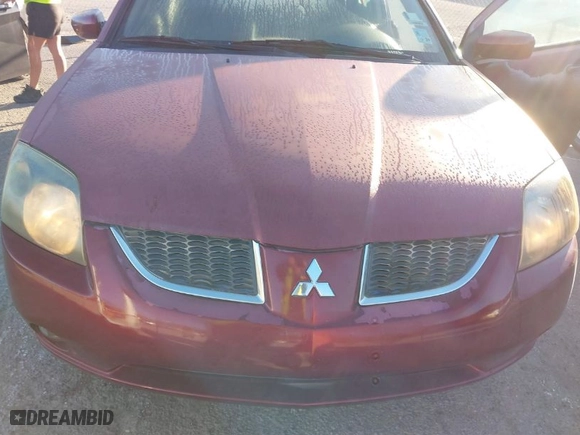 2005 Mitsubishi Galant ES with VIN 4A3AB36F55E072976, listed as a IAAI auction lot 41682556 with 207642 miles. Bid and sale history available at carsss.com. Image 6.