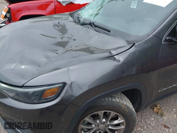 2020 Jeep Cherokee Latitude Plus with VIN 1C4PJMLBXLD580130, listed as a IAAI auction lot 42344240 with 82,814 mi miles and . Bid and sale history available at DreamBid. Image 17.