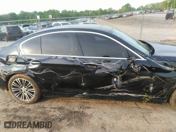 2017 BMW 5 Series 530i with VIN WBAJA5C38HWA35365, listed as a IAAI auction lot 42036200 with 94,072 mi miles and . Bid and sale history available at carsss.com. Image 13.