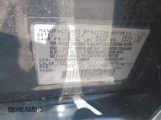 2013 Nissan Sentra SV with VIN 3N1AB7AP9DL749958, listed as a IAAI auction lot 42063439 with 140,799 mi miles. Bid and sale history available at carsss.com. Image 9.