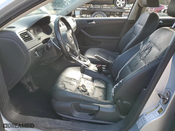 2012 Volkswagen Jetta Sedan SE w/Convenience & Sunroof PZEV with VIN 3VWDP7AJ6CM415187, listed as a Copart auction lot 49498165 with 176,823 mi miles and Non Repairable. Bid and sale history available at carsss.com. Image 7.