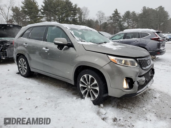 2014 Kia Sorento SX Limited with VIN 5XYKWDA77EG464303, listed as a Copart auction lot 86238824 with 112,547 mi miles and Clean Title. Bid and sale history available at DreamBid. Image 4.