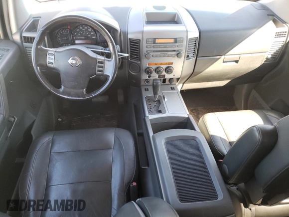 2006 Nissan Titan SE z VIN 1N6BA06A76N560001, wystawiony jako Copart lot #48565925 z przebiegiem 154 696 mil mil oraz Szkoda całkowita • Salvage title. Historia ofert i sprzedaży dostępna na DreamBid. Obrazek 8.