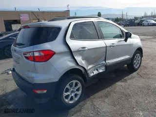 2022 Ford EcoSport SE with VIN MAJ6S3GL6NC470082, listed as a IAAI auction lot 41558332 with 22,577 mi miles. Bid and sale history available at carsss.com. Image 4.