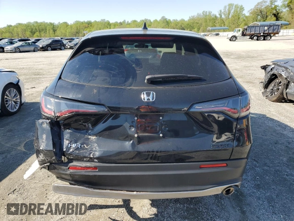 2024 Honda HR-V Sport z VIN 3CZRZ1H5XRM732739, wystawiony jako Copart lot #52037745 z przebiegiem 26 205 mil mil oraz Szkoda całkowita • Salvage title. Historia ofert i sprzedaży dostępna na DreamBid. Obrazek 6.