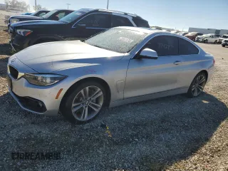 2018 BMW 4 Series 440i xDrive z VIN WBA4W9C56JAC99159, wystawiony jako Copart lot #79561174 z przebiegiem 77 429 mil mil oraz Szkoda całkowita • Salvage title. Historia ofert i sprzedaży dostępna na DreamBid. Obrazek 1.