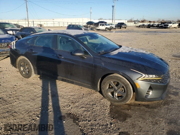 2021 Kia K5 LXS with VIN 5XXG14J27MG011486, listed as a Copart auction lot 41799585 with 38,647 mi miles and Salvage Title. Bid and sale history available at carsss.com. Image 4.