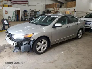 2010 Acura TSX with VIN JH4CU2F62AC021911, listed as a Copart auction lot 52683215 with 159,980 mi miles and Salvage Title. Bid and sale history available at carsss.com. Image 1.