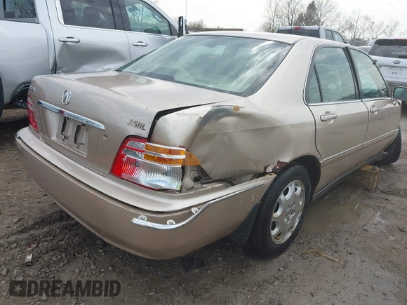 2000 Acura RL with VIN JH4KA9650YC007357, listed as a IAAI auction lot 42050343 with 1 mi miles. Bid and sale history available at carsss.com. Image 4.