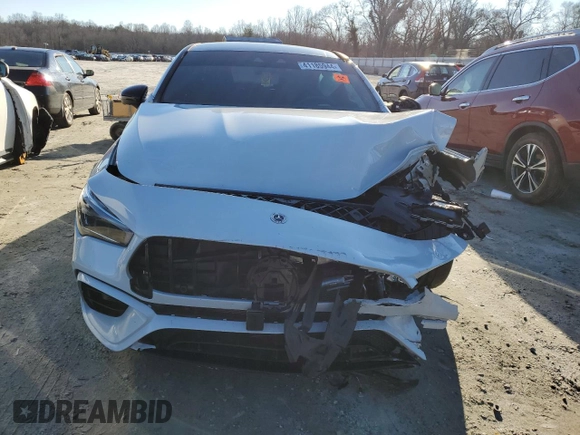 2023 Mercedes-Benz CLA 45 AMG with VIN W1K5J5DB3PN379445, listed as a Copart auction lot 41185944 with Not Provided miles and . Bid and sale history available at DreamBid. Image 5.