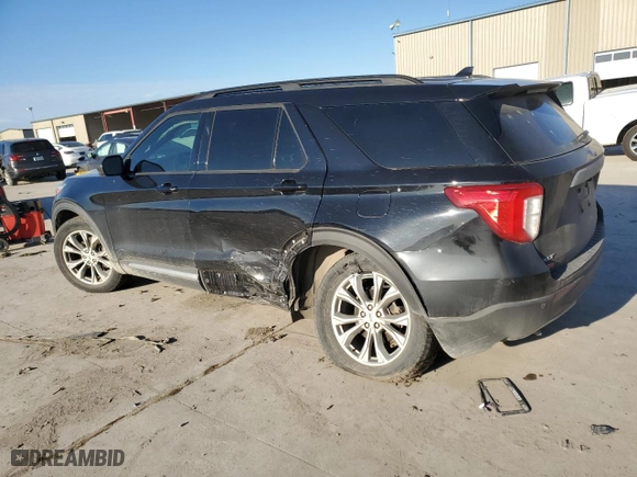 2020 Ford Explorer XLT with VIN 1FMSK8DH1LGB73874, listed as a Copart auction lot 46253455 with 71,621 mi miles and Salvage Title. Bid and sale history available at carsss.com. Image 2.