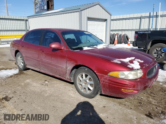 2003 Buick LeSabre Limited with VIN 1G4HR54K93U173624, listed as a Copart auction lot 46119325 with 252,755 mi miles and Salvage title. Bid and sale history available at DreamBid. Image 4.