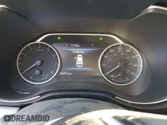 2017 Nissan Maxima S with VIN 1N4AA6AP1HC446710, listed as a Copart auction lot 83476864 with 133,471 mi miles and Clean Title. Bid and sale history available at DreamBid. Image 9.
