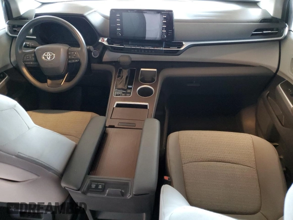 2023 Toyota Sienna LE with VIN 5TDBRKEC5PS179124, listed as a Copart auction lot 49717115 with Not provided miles and Salvage title. Bid and sale history available at DreamBid. Image 8.