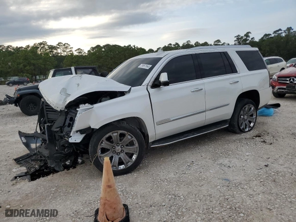 2016 Cadillac Escalade Luxury Collection with VIN 1GYS4BKJ9GR329391, listed as a Copart auction lot 79557564 with 94,624 mi miles and Salvage Title. Bid and sale history available at carsss.com. Image 1.