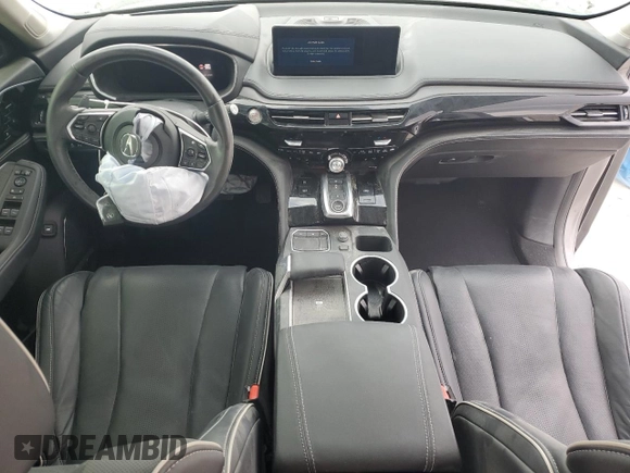 2022 Acura MDX w/Advance Package with VIN 5J8YE1H80NL023273, listed as a Copart auction lot 50019975 with 51,498 mi miles and Salvage Title. Bid and sale history available at carsss.com. Image 8.