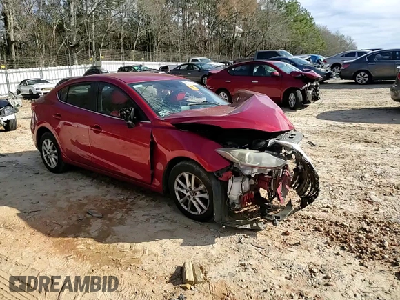 2016 Mazda 3 i Sport with VIN JM1BM1U70G1300894, listed as a Copart auction lot 46306235 with Not Provided miles and Salvage Title. Bid and sale history available at DreamBid. Image 10.