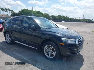 2018 Audi Q5 Premium with VIN WA1ANAFY6J2087928, listed as a IAAI auction lot 41695184 with 65,588 mi miles. Bid and sale history available at carsss.com. Image 1.