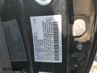 2022 Honda Accord Sedan Sport SE with VIN 1HGCV1F47NA115650, listed as a Copart auction lot 52176265 with 40,015 mi miles and Salvage Title. Bid and sale history available at carsss.com. Image 12.