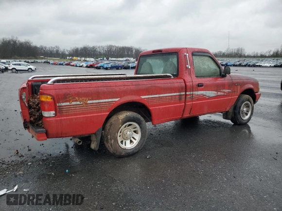 1999 Ford Ranger XL with VIN 1FTYR10C7XUB63384, listed as a Copart auction lot 51755495 with 45,420 mi miles and Clean Title. Bid and sale history available at carsss.com. Image 3.