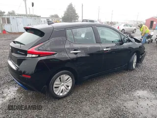 2022 Nissan LEAF S with VIN 1N4AZ1BV1NC562025, listed as a IAAI auction lot 41355907 with 26,350 mi miles and . Bid and sale history available at DreamBid. Image 4.