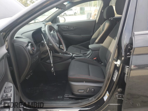 2023 Hyundai Kona N Line with VIN KM8K33A3XPU031197, listed as a Copart auction lot 72999344 with 20,664 mi miles and Salvage Title. Bid and sale history available at carsss.com. Image 7.