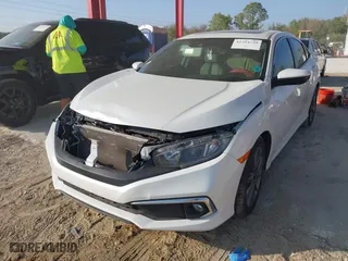 2019 Honda Civic Sedan EX-L with VIN 19XFC1F78KE003203, listed as a IAAI auction lot 41314739 with 62,030 mi miles. Bid and sale history available at carsss.com. Image 17.