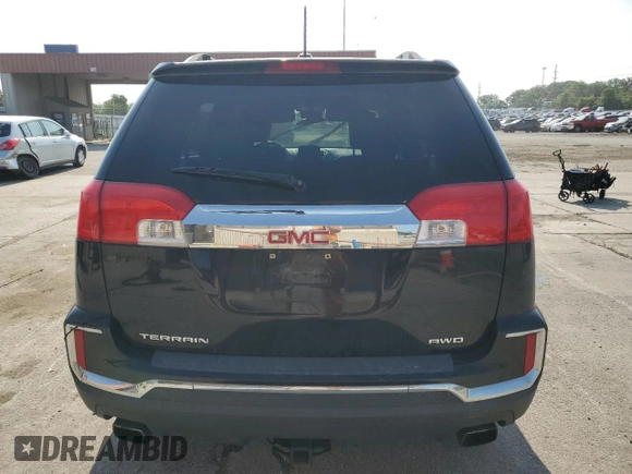 2017 GMC Terrain SLT with VIN 2GKFLUE33H6198110, listed as a Copart auction lot 64400434 with Not Provided miles and Salvage Title. Bid and sale history available at DreamBid. Image 6.