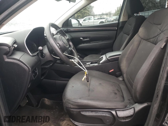 2022 Hyundai Tucson SE with VIN 5NMJA3AE6NH005093, listed as a Copart auction lot 44211485 with 95,726 mi miles and Salvage Title. Bid and sale history available at carsss.com. Image 7.