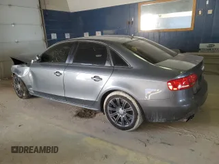 2012 Audi A4 Prestige with VIN WAUKFBFL1CN012845, listed as a Copart auction lot 89243235 with 128,844 mi miles and Salvage Title. Bid and sale history available at carsss.com. Image 2.