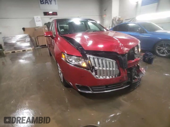 2012 Lincoln MKT EcoBoost with VIN 2LMHJ5AT9CBL54172, listed as a Copart auction lot 85450294 with 55,548 mi miles and Salvage Title. Bid and sale history available at DreamBid. Image 13.