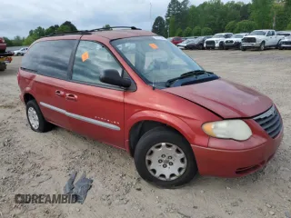 2001 Chrysler Voyager LX with VIN 1C4GJ45331B153080, listed as a Copart auction lot 53821365 with Not Provided miles and Clean Title. Bid and sale history available at DreamBid. Image 4.