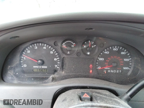 2008 Ford Ranger XL with VIN 1FTYR10U08PB13595, listed as a Copart auction lot 43436505 with 115,673 mi miles and Salvage title. Bid and sale history available at DreamBid. Image 9.