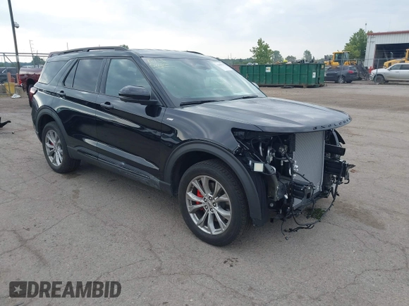 2025 Ford Explorer ST-Line with VIN 1FMUK8KH0SGB82737, listed as a IAAI auction lot 42688178 with 1,333 mi miles and . Bid and sale history available at DreamBid. Image 1.